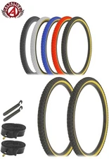 AltaLine Bicycle DURABLE PEROFRMANCE Tires 24"x1.75" COMP III BMX KNOBBY 6pc Set