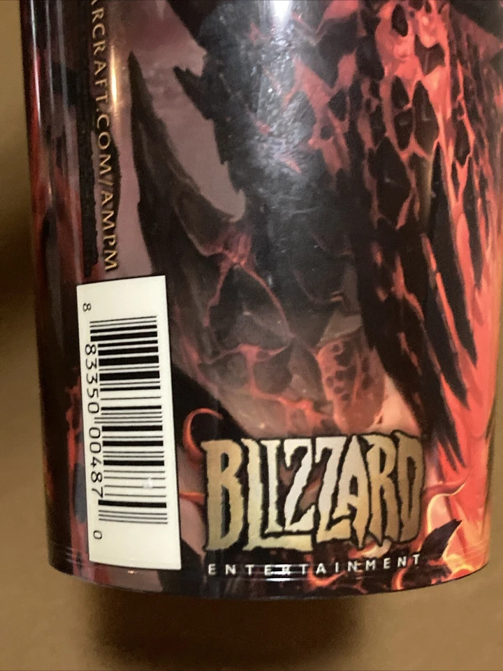 (3) World Of Warcraft 32 Oz Collectible Cup Blizzard Entertainment Plastic AM/PM - Image 4 of 4