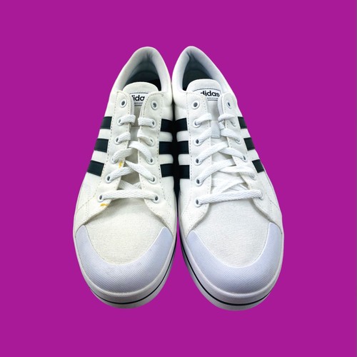 ADIDAS Bravada Scarpe da Ginnastica Uomo, Solette Cloudfoam, Bianco, UK 10/EU 44/US 10.5 - Foto 2 di 4
