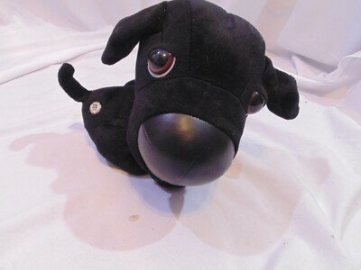 THE DOG Artlist Collection Black Lab. 20  Official Artist w/ Tag, Plush Toy 2002