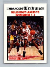 1991-92 Hoops Series 2 NBA Finals Tribute #539 Pippen / Bulls Even Series 1-1