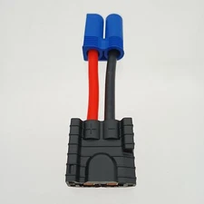 NEW ID Charger Female to EC5 Male cable 12AWG 5CM Adapter for EZ-Peak Battery