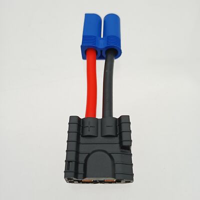 NEW ID Charger Female to EC5 Male cable 12AWG 5CM Adapter for EZ-Peak Battery