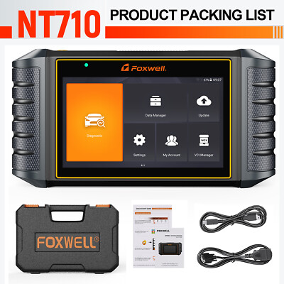 FOXWELL NT710 Fit For Volvo OBD2 Diagnostic Scanner Tool All System Active Test