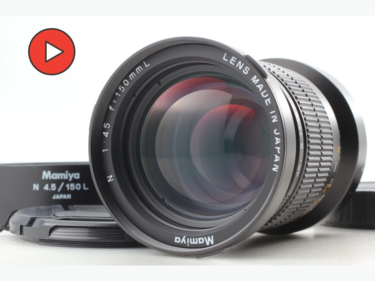 Mamiya f/4.5 Camera Lenses 150mm Focal for sale | eBay