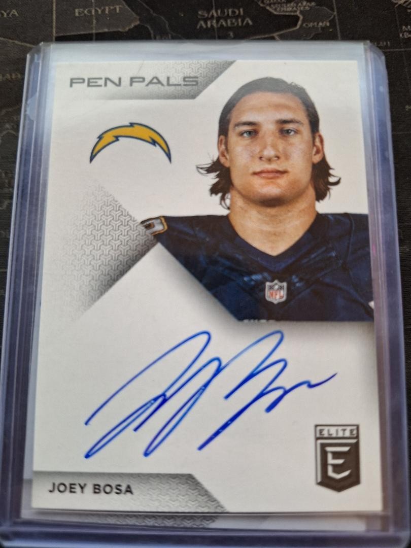 2016 Donruss Elite - Pen Pals Joey Bosa #PP-JB (AU, RC)