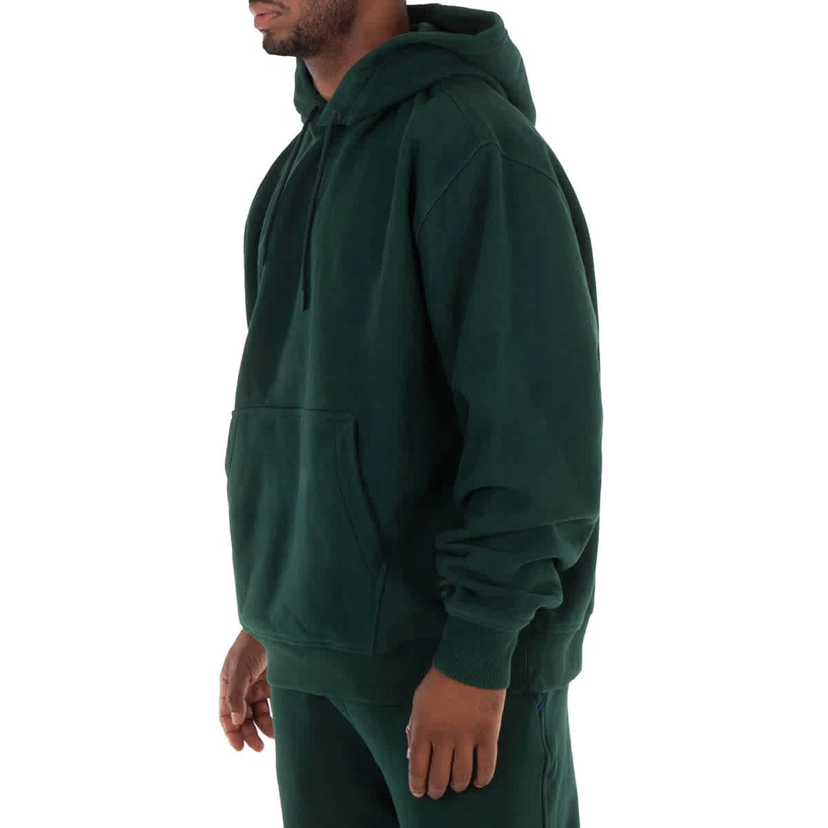 Felpa con cappuccio Burberry EKD in cotone con coulisse