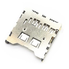 100 Original Disassembly SD Memory Card Slot Holder for Nikon D3400 Camera N