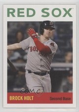 2018 Throwback Thursday #TBT Online Exclusive 1964 Topps Design Brock Holt 0sm9