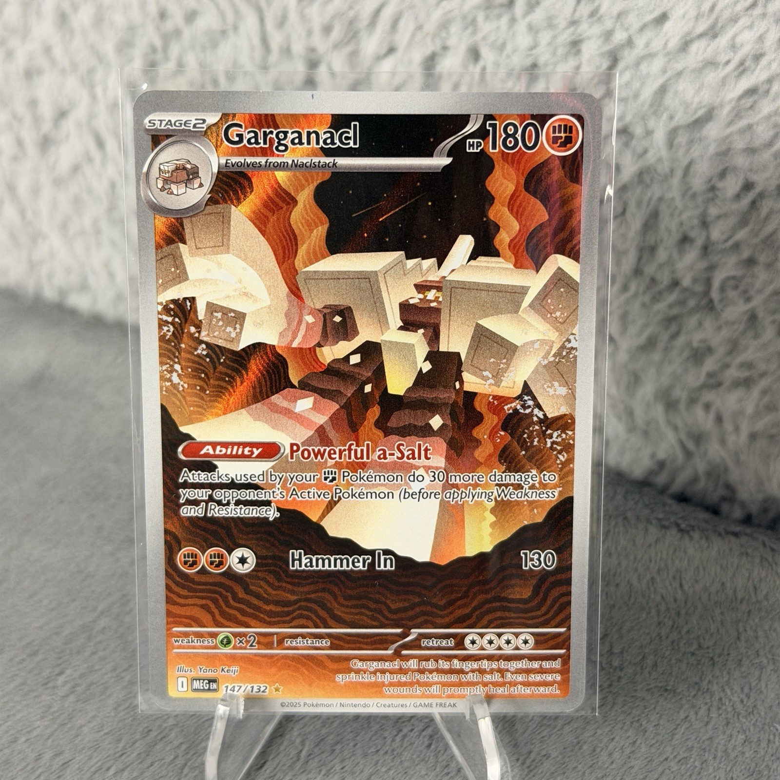 Garganacl 147/132 Me01: Mega Evolution Holo Near Mint