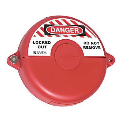 ABUS 365 V307 Gate Valve Lockoout 5-6.5'' Red