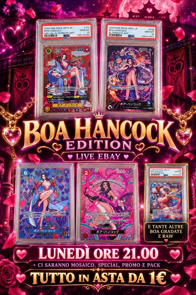 ONE PIECE – BOA HANCOCK EDITION 🐍💗 | + di 4 BOMBE 💣 + ASTE DA 1€