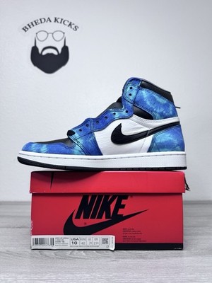 Size 10W/8.5M - Air Jordan 1 Retro OG High Tie-Dye W (CD0461-100
