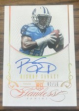 2014 Panini Flawless #14 Bishop Sankey Rookie Flawless Signatures Gold Auto #/10