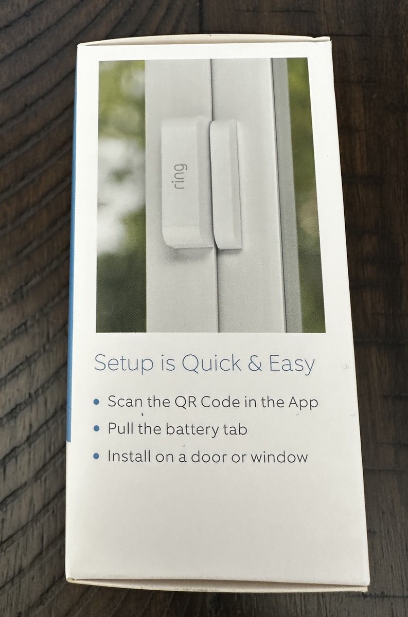 Battery Ring Entry Sensor Contact Sensor Changing The Ring Battery