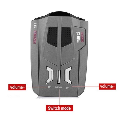 Detector de velocidad por radar móvil para coche, perro electrónico para coche - Foto 6 di 8