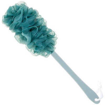 Back Scrubber for Shower, Loofah Long Handle Bath Body Brush, Soft Nylon Mesh