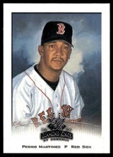 Pedro Martinez 2002 Donruss Diamond Kings #51 Red Sox MLB READ FREE SHIPPING