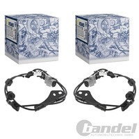 2X Vemo ABS-SENSOR Raddrehzal Hinten Passend FüR Toyota Auris Verso