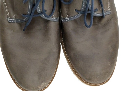 Mens Pikalinos Lace Up Oxfords Gray Leather US11 EU44 Casual Style - Picture 10 of 12