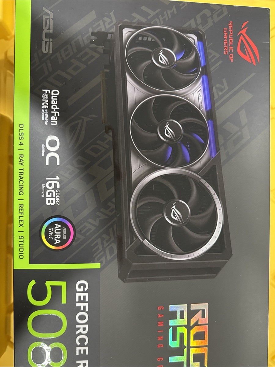 ASUS ROG Astral GeForce RTX 5080 16GB GDDR7 ROG-ASTRAL-RTX5080