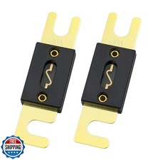 Baomain 2-Pack 30A ANL Fuse Bulk Value Pack with Gold-Plated Terminals for Ca