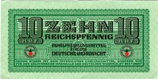 UNC 10 Reichspfennig o.D. ND(1942) Deutsche Wehrmacht DWM-4 Ro.503 P-M34