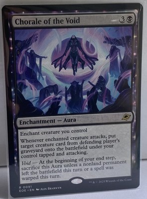 Chorale of the Void 91 Edge of Eternities (EOE) MTG engl.