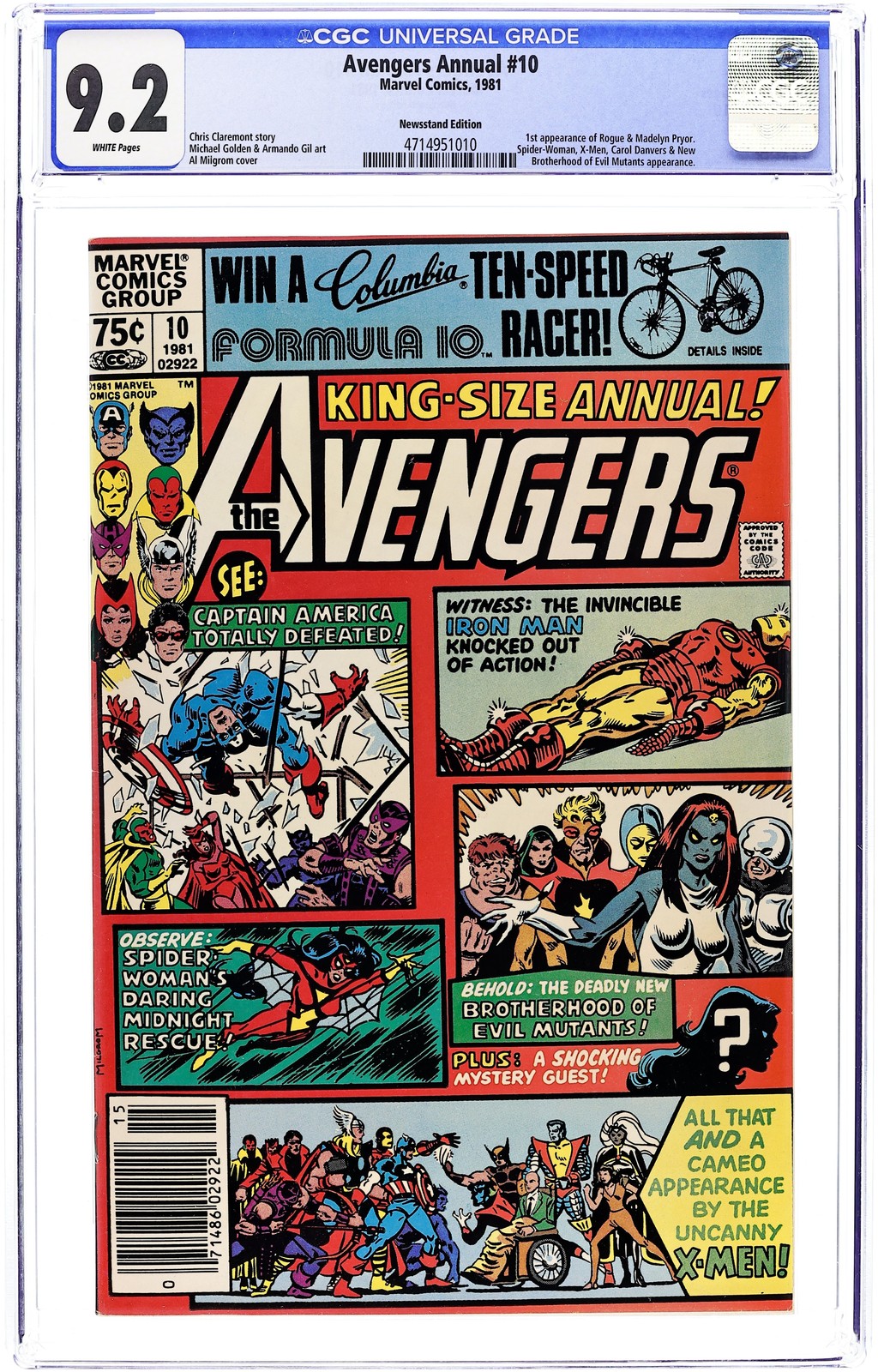 Avengers Annual #10 Value - GoCollect