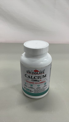 SWISSLIFE Calcium 1200mg + Vitamin D3 120ct