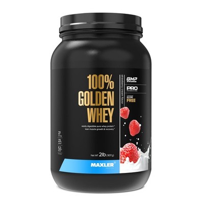 Maxler 100% Golden Whey Protein - 23g of Protein per Serving - Whey Protein P...