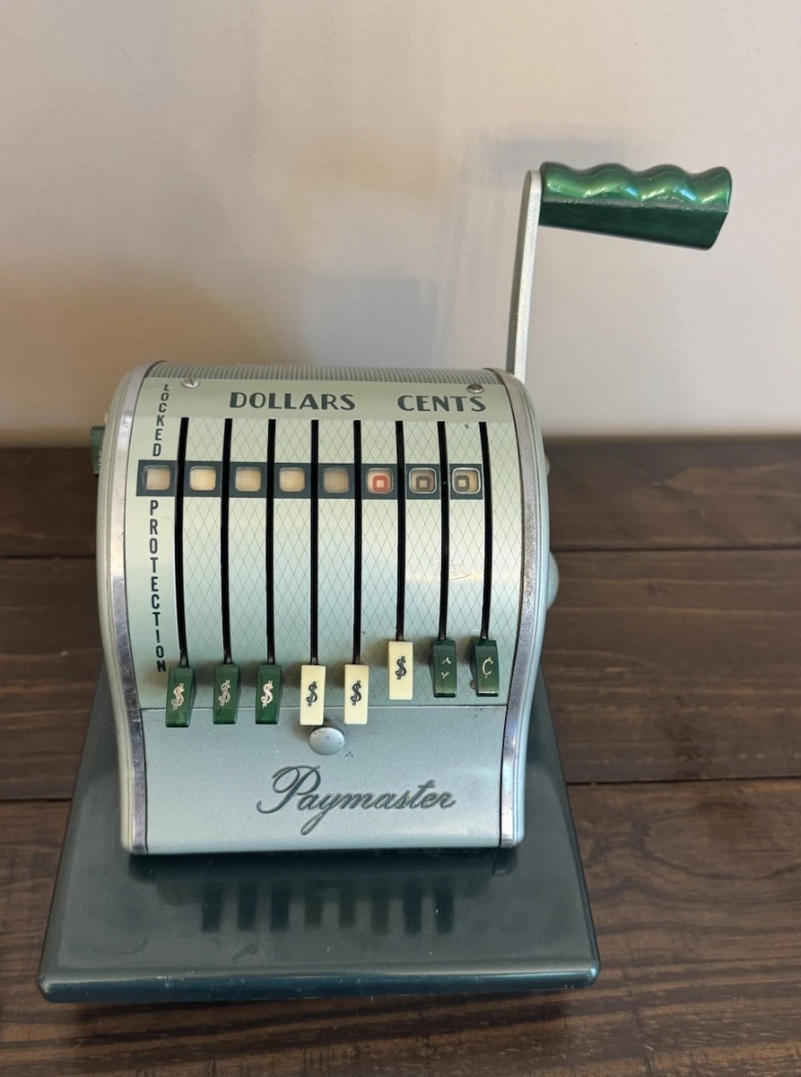 vintage check writer products for sale | eBay vintage check writer products for sale | eBay