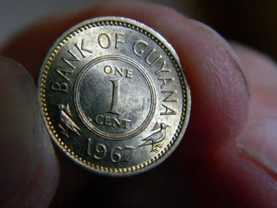 1967 1 Cent - Elizabeth II - Guyana - MS++/UNC - Image 1 of 4