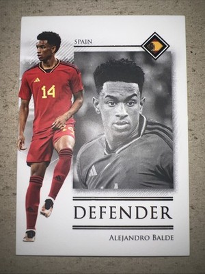 Alejandro Balde Spain Futera Unique World Football Defender 2025
