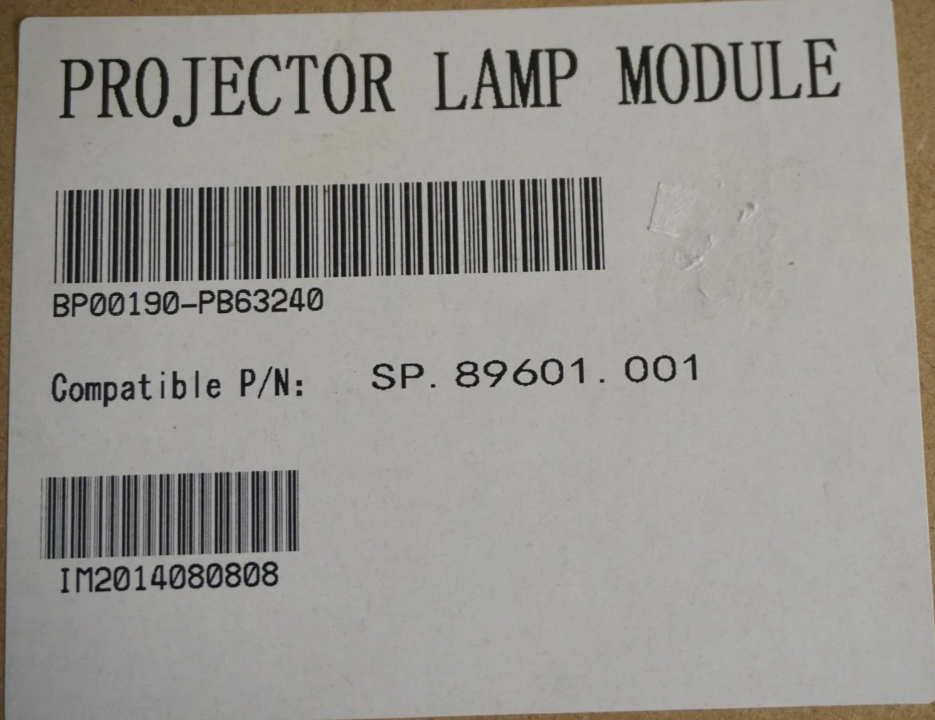 Projector Lamp Module SP.89601.001 - Thumbnail 2