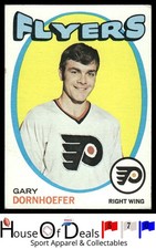 1971-72 Topps #89 Gary Dornhoefer Philadelphia Flyers NHL Hockey Card