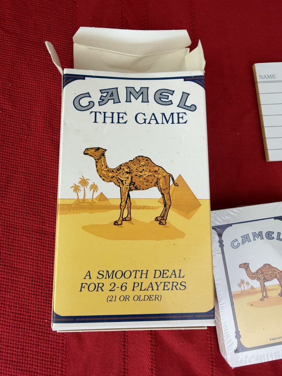 NEW VTG Original Collectible CAMEL THE GAME Cigarettes Retro Dice
