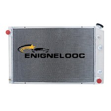 4 Row Aluminum Radiator for 1973-1991 Chevy C/K 10 20 Pickup Silverado Truck ...