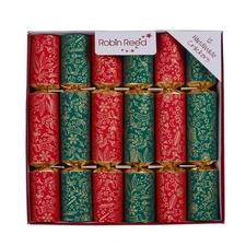 Robin Reed H5 Christmas Holiday 12pc 10in Themed Crackers - Bon Bon 52515.NOV