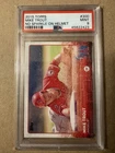 2015 Topps - Mike Trout #300 No Sparkle On Helmet PSA 9