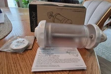 Pampered Chef Cookie Press #1526 Open Box with 10 Discs