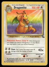 Dragonite 19/62 Rare Fossil Pokemon Unlimited Moderately Played on eBay