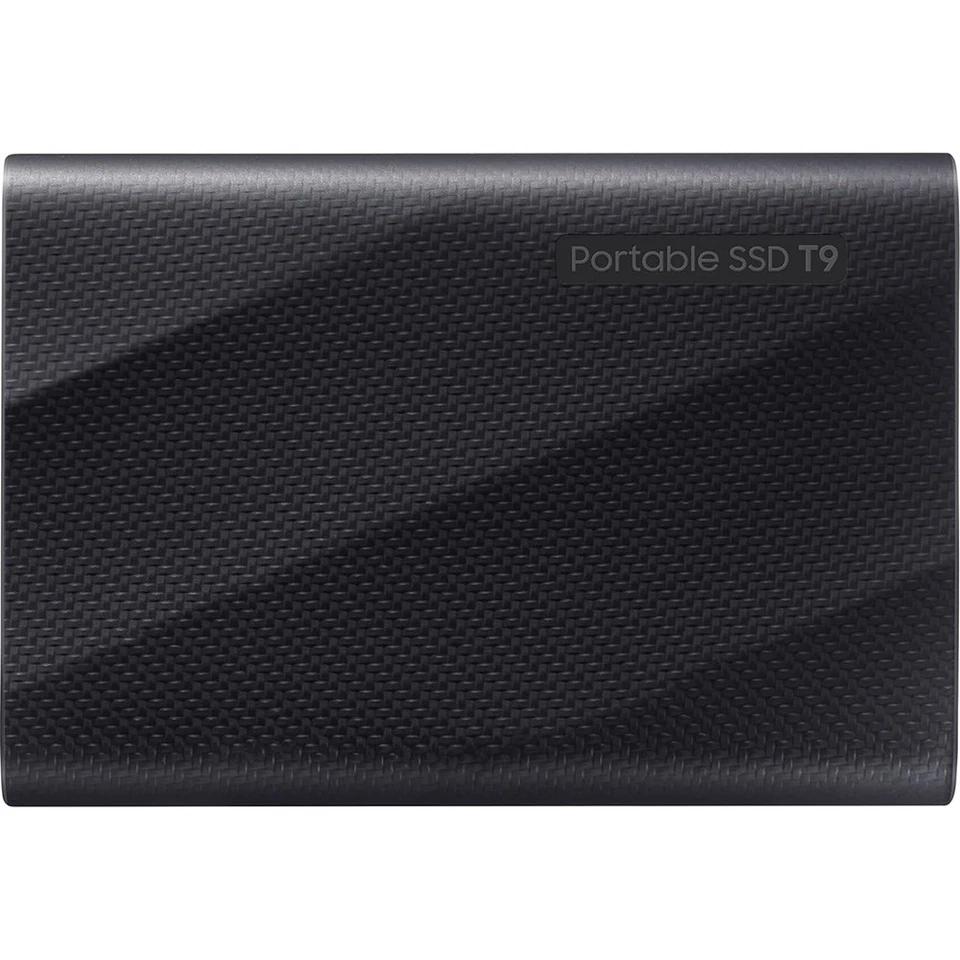Samsung T9 4TB Portable SSD; USB 3.2 Gen 2x2; Black (MU-PG4T0B) - Open Box
