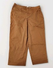 A New Day Womens Straight Crop High Rise Pants Stretch 16W
