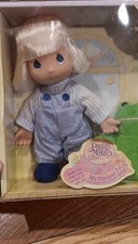 Precious Moments My Precious Pal Play Doll Blonde Cloth 1998 Original Box