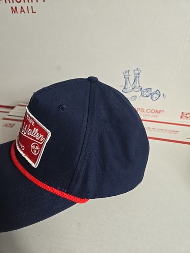 Morgan Wallen EST 1993 East Tennessee Snapback Rope Hat Navy Blue Red Tour - Picture 16 of 22