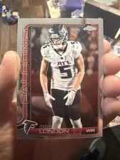 #12 Drake London Topps Chrome