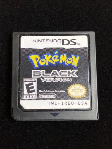 Nintendo DS Pokemon Black Version- Game Cartridge Only IRB0N0J13