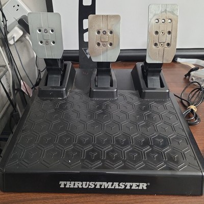 Thrustmaster T3PM Racing Wheel Pedals Set Wired Black Gaming Pedal Tested Works
