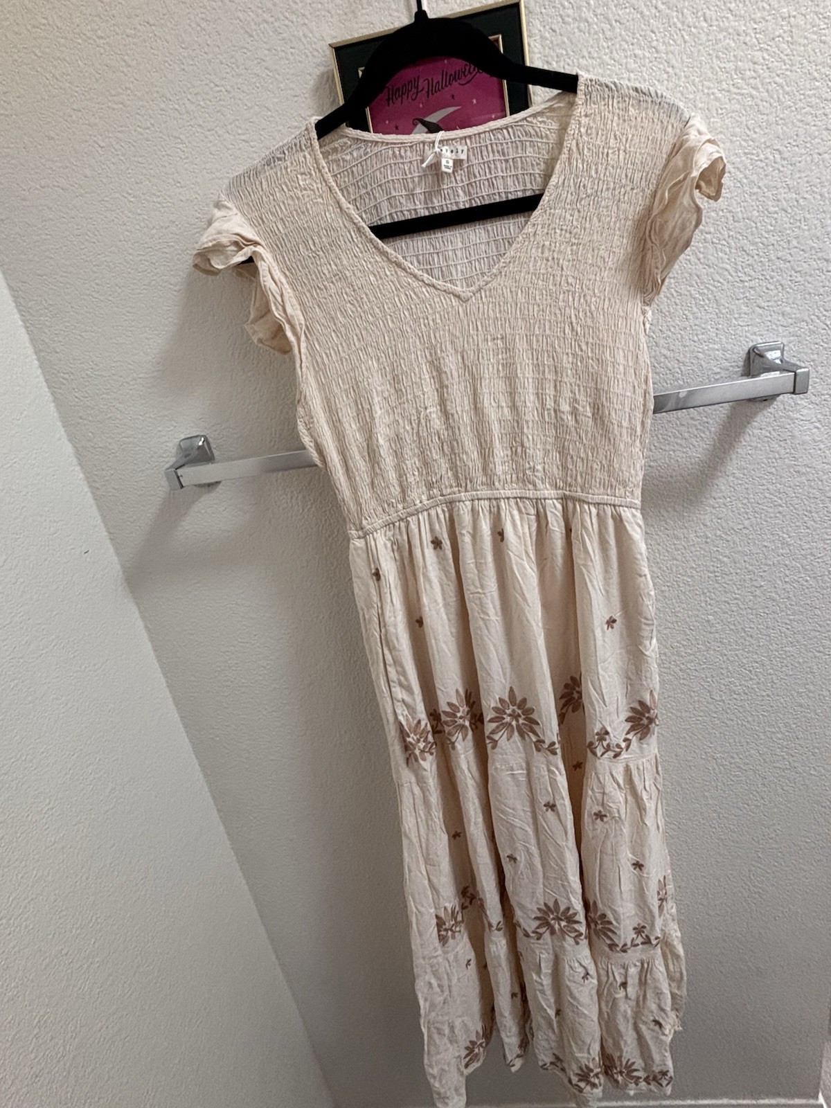 Baevely Flower Embroidered Dress - image 1